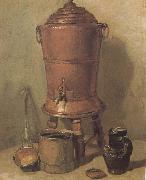 Jean Baptiste Simeon Chardin Copper water tank oil painting